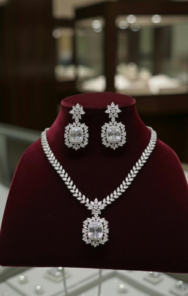 Regal Emerald Radiance Jewellery Set