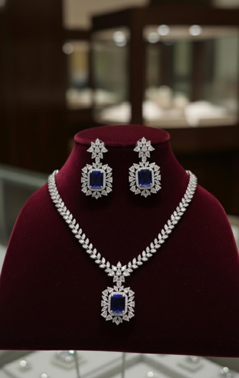 Regal Emerald Radiance Jewellery Set