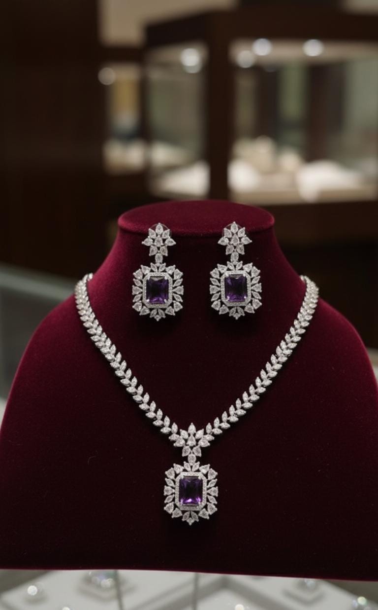 Regal Emerald Radiance Jewellery Set